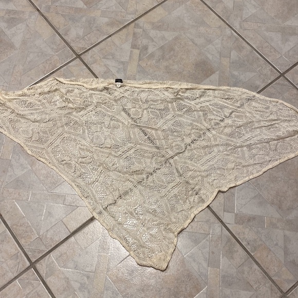 F womens Mlle Gabrielle solid cream color lined pullover plus size dress size 18 - Picture 4 of 6